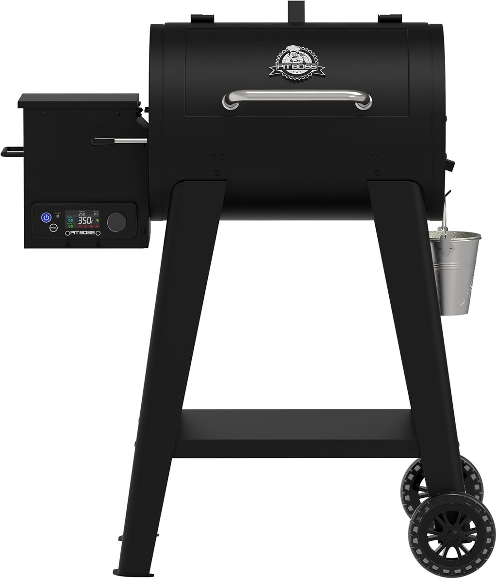 Pit Boss Wood Pellet Grill, 518 sq in, 5 lb, Matte Black - PB500FB2 11086