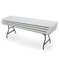 Lifetime 4-Pack Commercial Stacking 8 ft Folding Table - White - 80344