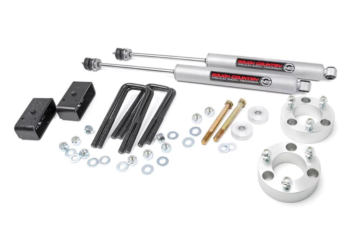 Rough Country 3in Lift Kit For 2005-2020 Tacoma With N3 Shocks - 74530
