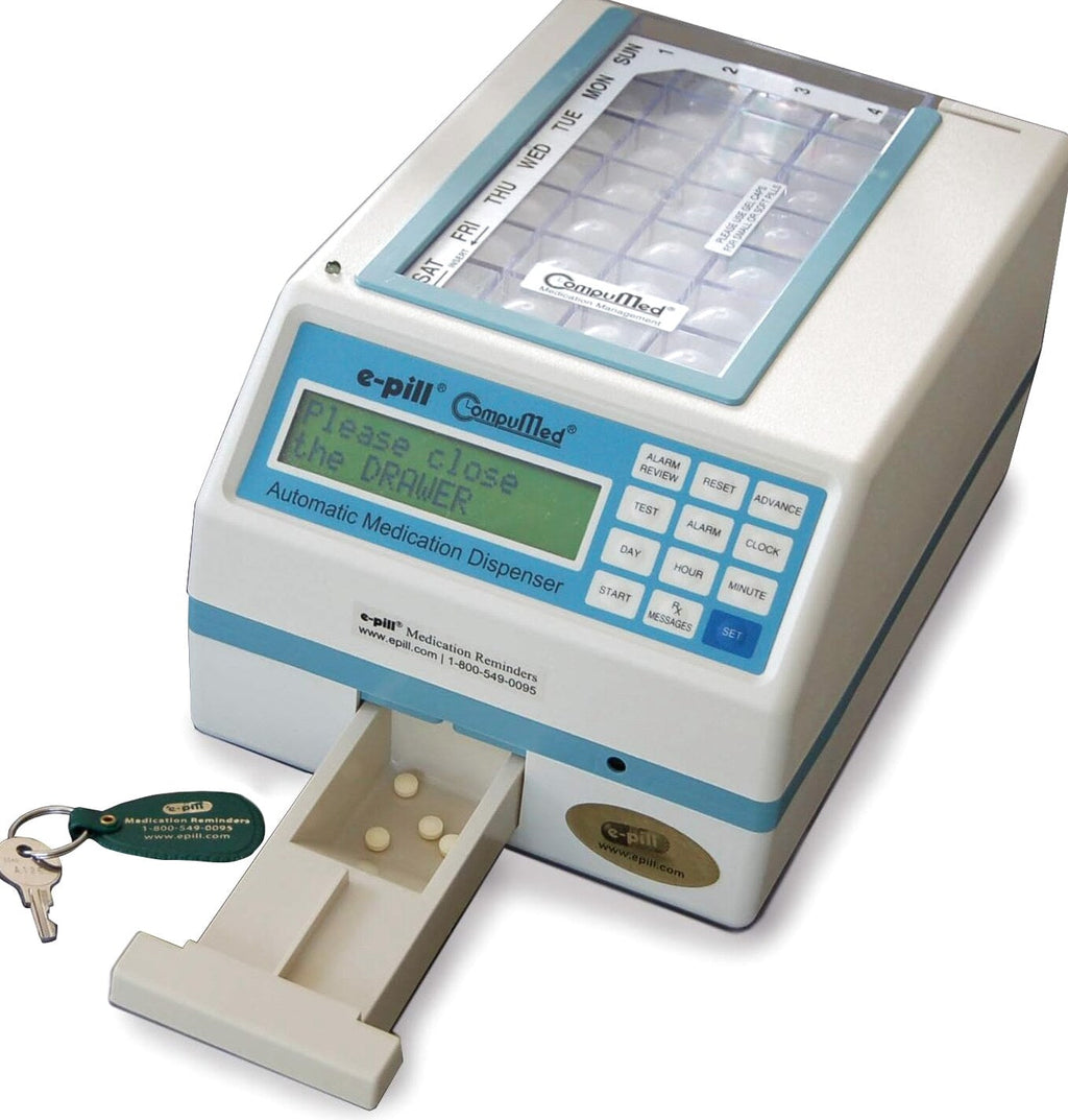 CompuMed Tamper Resistant Automatic Pill Dispenser - AC Powered
