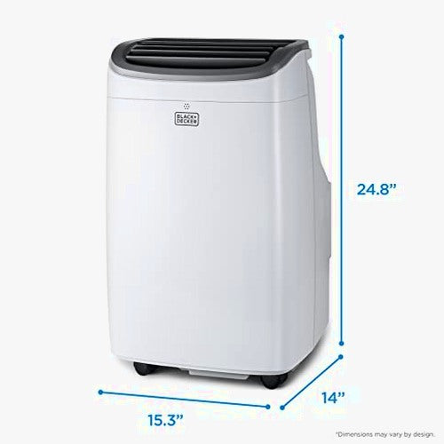 BLACK+DECKER Portable Air Conditioner 8,000 BTU, Up To 350 Sq. Ft. With Remote Control