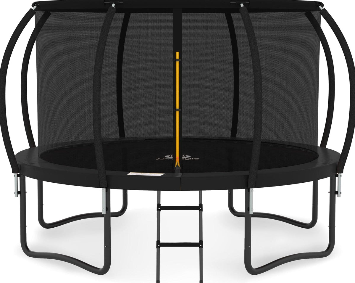 JUMPZYLLA 8FT Outdoor Trampoline With Enclosure for Kids - 14FT