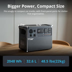 DJI Portable Power Station 2048Wh LFP Battery 3000W - Power 2000