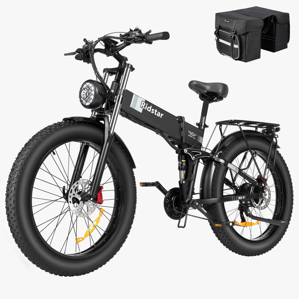 Electric Bike For Adults, 750W Motor, 48V 20Ah Removable Battery, 26 Fat Tire, Folding, Shimano 21-Speed, UL2849