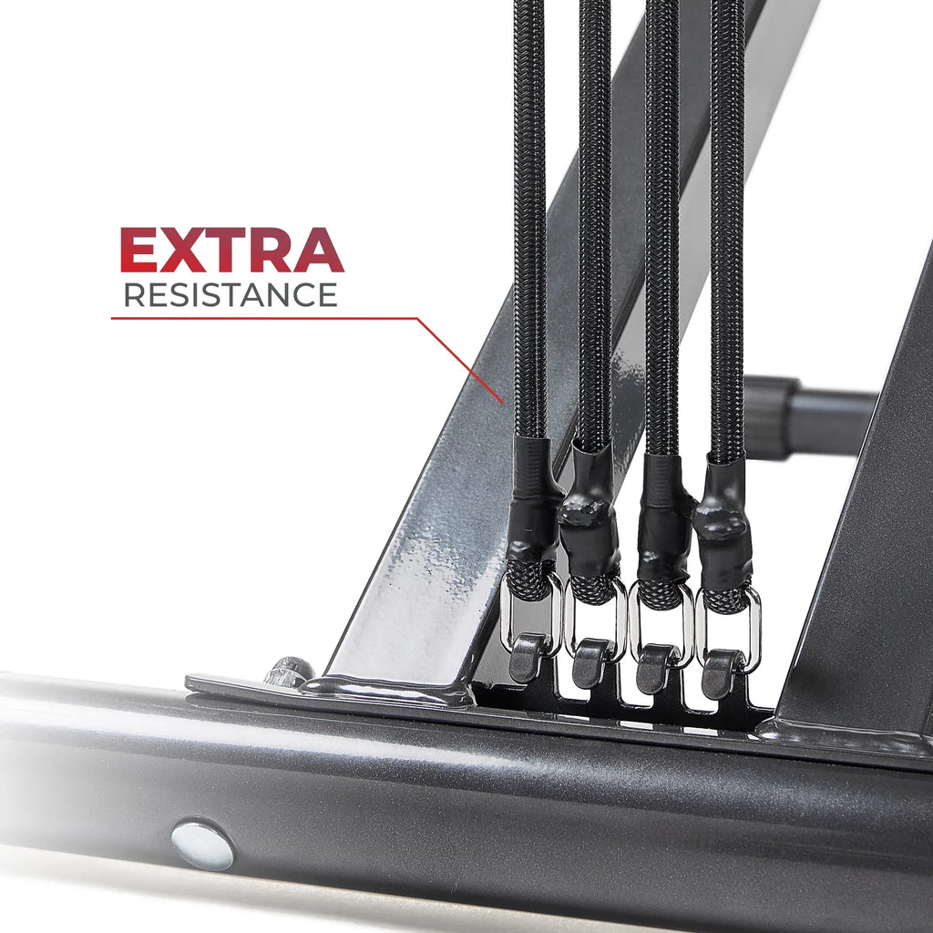 Sunny Health & Fitness Row-N-Ride Plus Assisted Squat Machine - NO. 077PLUS