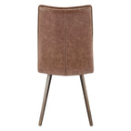 Reino PU Dining Side Chairs, Set Of 2