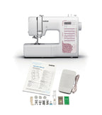 Brother Computerized Sewing Machine, Light Mauve Floral, 60 Built-In Stitches - CP2160M