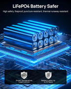 DaranEner Portable Power Station With 80W Solar Panel, 288Wh LiFePO4 Battery, 600W, 1200W Surge