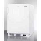 ADA Compliant Undercounter Medical All-Freezer, -25 C Operation, White, Front Lock, 32 Inch Height