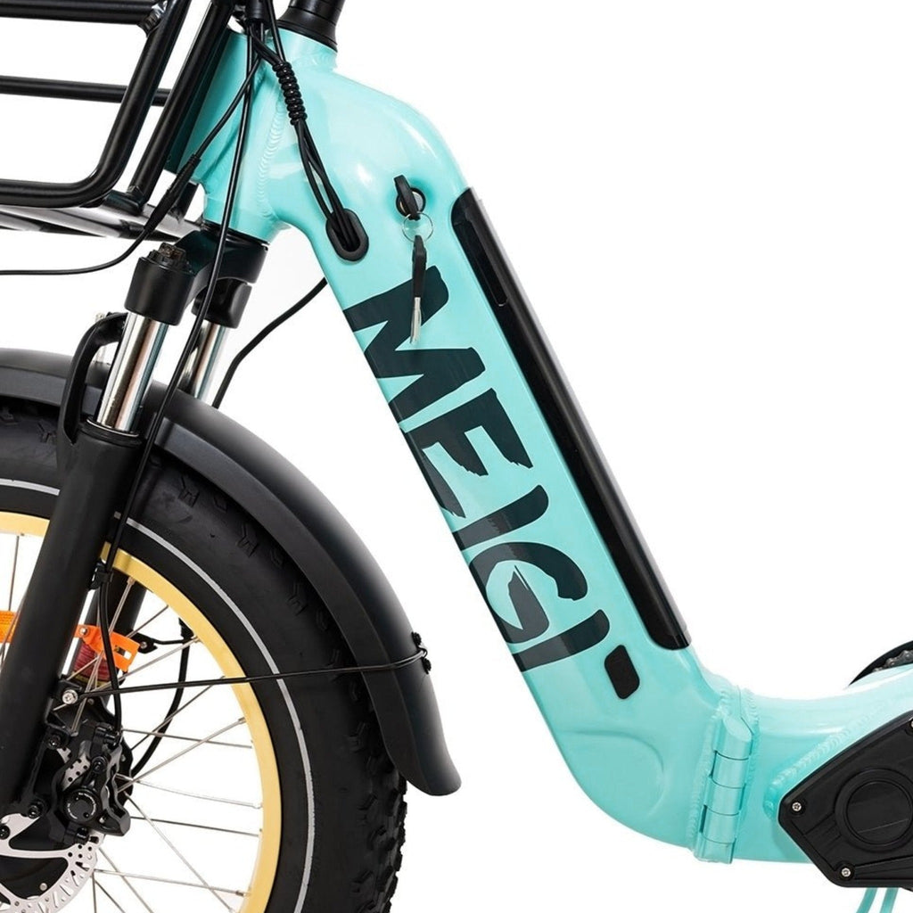 DWMEIGI Silverado 20 Foldable Fat Tire Electric Trike 48V/14AH 750W, 330LBS - MG2301