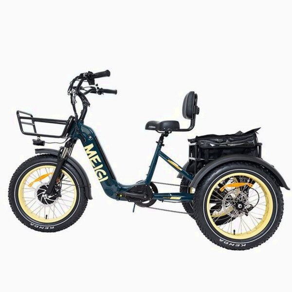 DWMEIGI Silverado 20 Foldable Fat Tire Electric Trike 48V/14AH 750W, 330LBS - MG2301