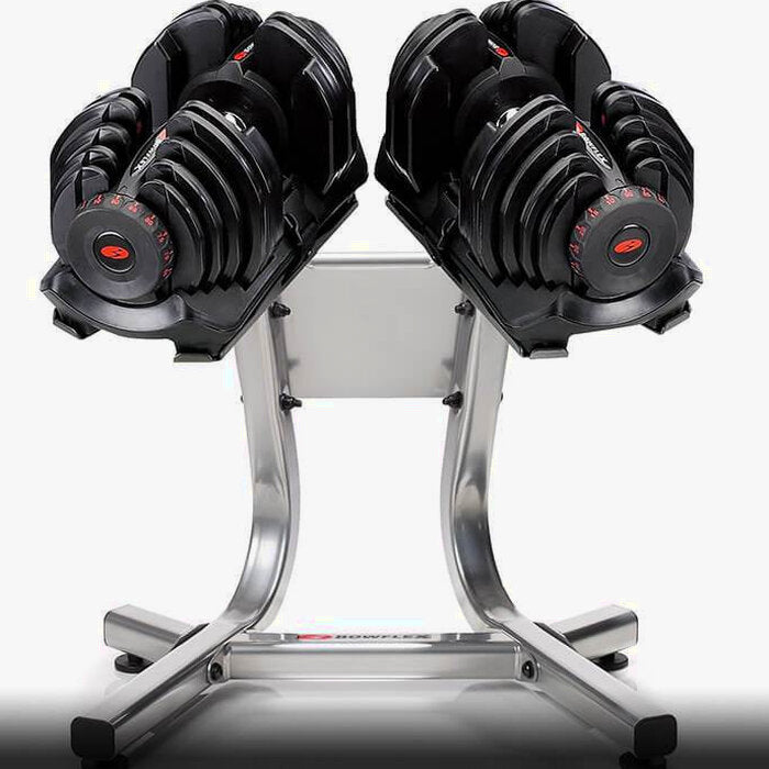 Bowflex SelectTech Adjustable Dumbbells Pair 10-90 lbs - 1090
