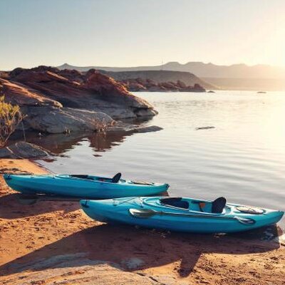 Lifetime Guster 100 Sit-In Kayak 2-Pack - 91007