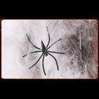 Darzheoy Spider Webs Halloween Decorations, Super Stretch Cobwebs for Halloween Indoor and Outdoor Party Supplies Halloween Decoration Venue Layout
