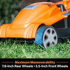LawnMaster 48V Max Brushless Lawn Mower With 2 x 24V Max 4.0Ah Batteries And Dual Charger - CLMF4817E