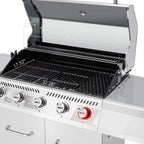 Royal Gourmet 5-Burner Gas Grill With Rotisserie Kit, Sear Burner And Side Burner, 64,000 BTU, Silver - GA5404S