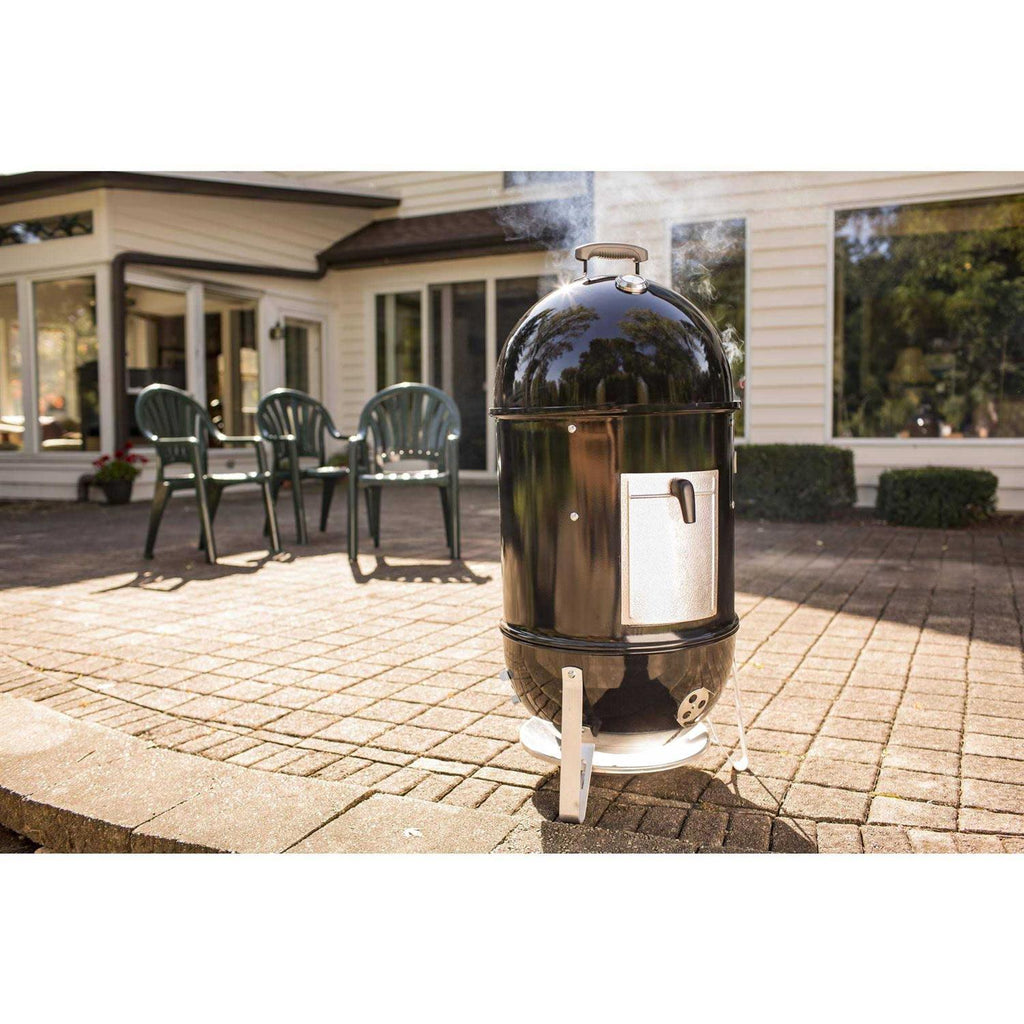 Weber Smokey Mountain Cooker Smoker 47cm With Premium Grade Cover