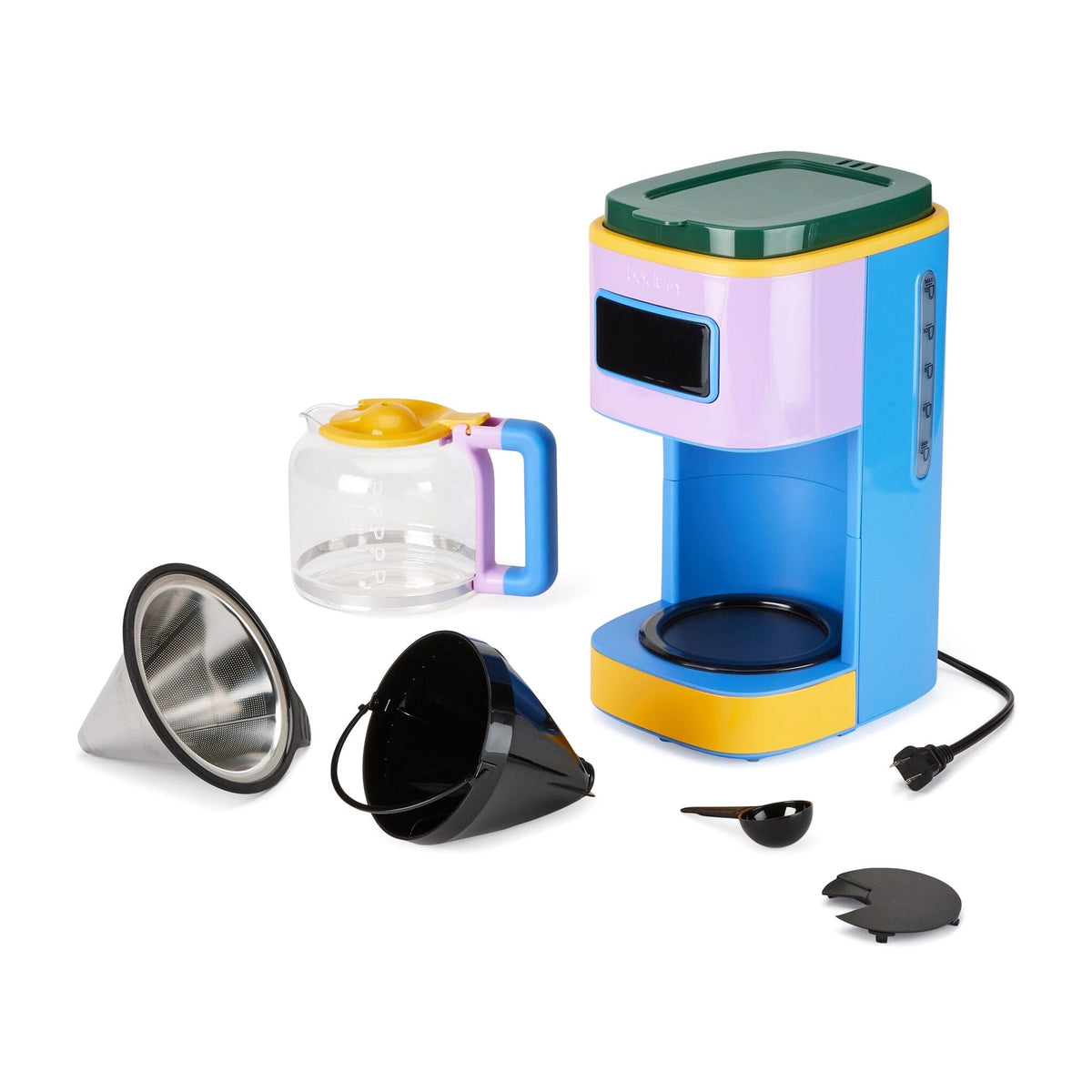 Bodum Programmable 12-Cup Coffee Maker - Blue/Multi
