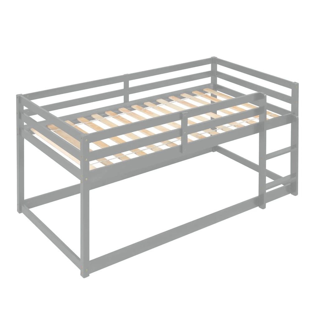 Grey Twin Loft Bed