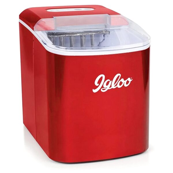 Igloo Portable Countertop Ice Maker, Red - ICEB26RR