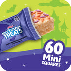 Rice Krispies Treats Spooky Minis Chewy Mini Crispy Marshmallow Squares, Ready-to-Eat, Trick or Treat, 23.2 oz, 60 Count
