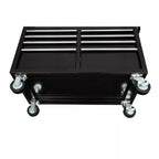 46 x 24 in 9-Drawer Gloss Black Mobile Workbench