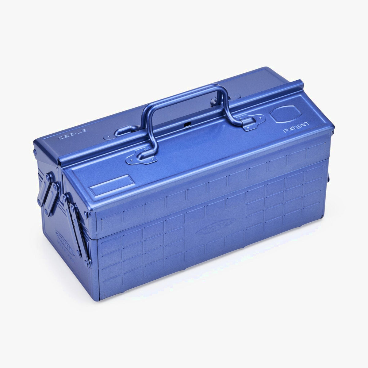 Toyo Steel Cantilever Tool Box, Metallic Periwinkle - ST-350