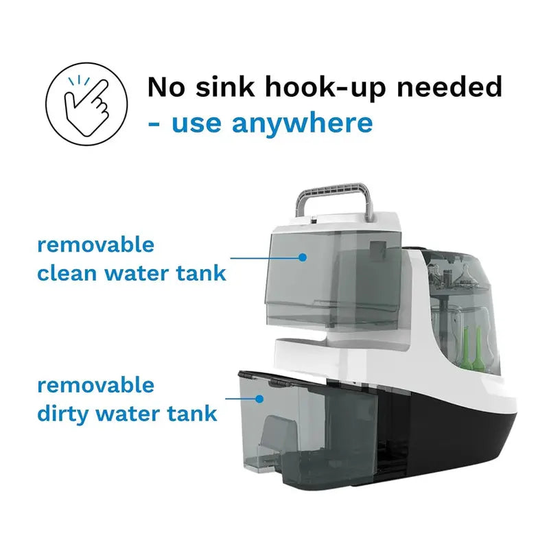 Baby Brezza Baby Bottle Washer Pro Sterilizer And Dryer - 9.8W x 18.5D x 15.3H in