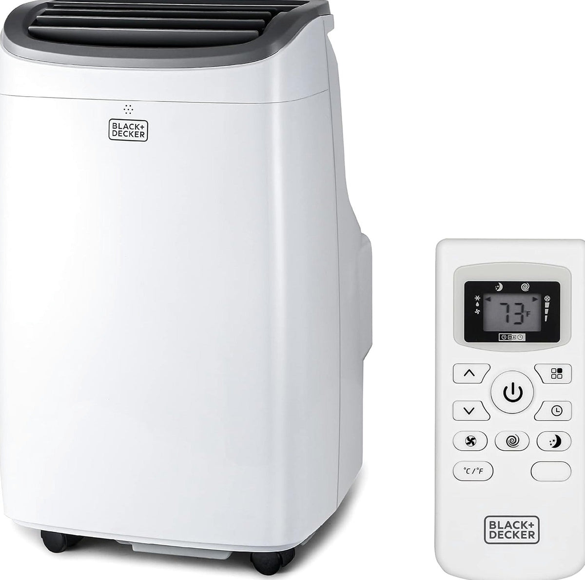 BLACK+DECKER Portable Air Conditioner 8,000 BTU, Up To 350 Sq. Ft. With Remote Control