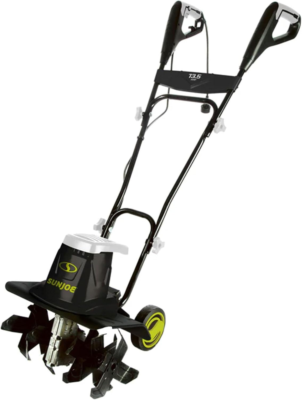 Sun Joe Corded Electric Garden Tiller And Cultivator With Steel Tines, 16 Inch, 13.5-Amp - TJ604E