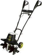 Sun Joe Corded Electric Garden Tiller And Cultivator With Steel Tines, 16 Inch, 13.5-Amp - TJ604E