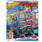 Hot Wheels City Ultimate Garage Playset With 2 Die-Cast Cars And Storage For 50+ Cars