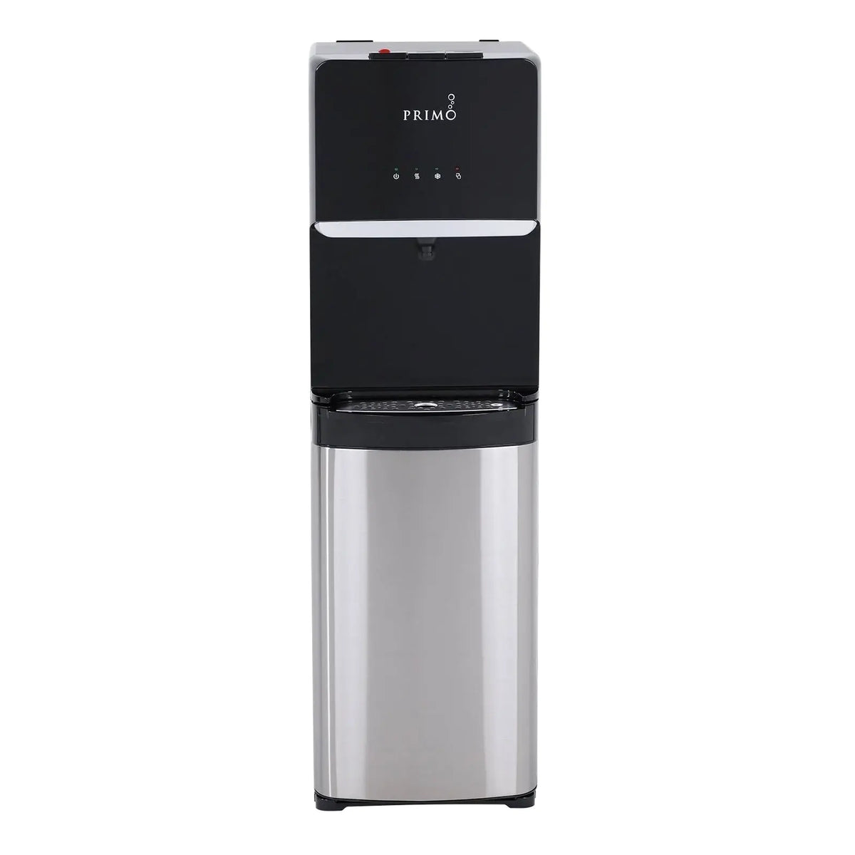 Primo Deluxe Bottom-Loading Stainless Steel Water Dispenser - Black