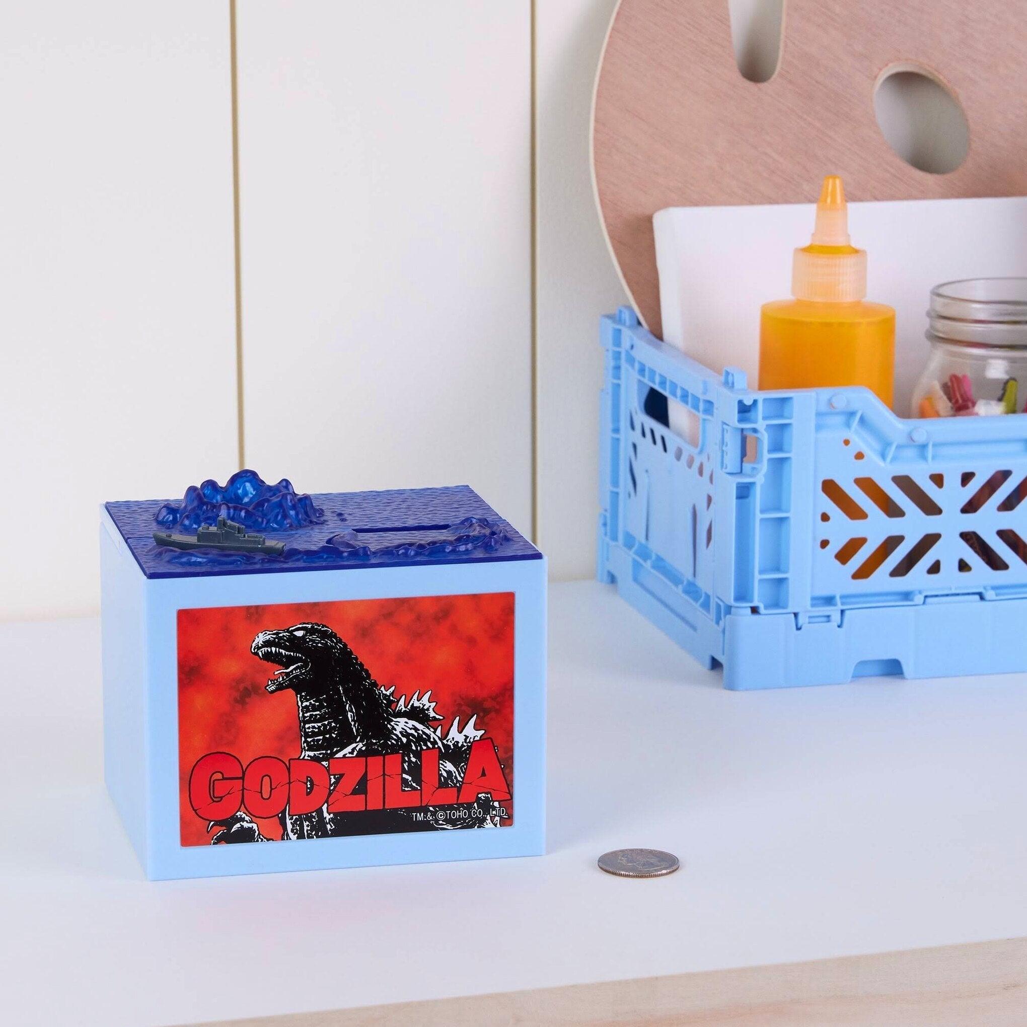 Godzilla Automated Coin Bank