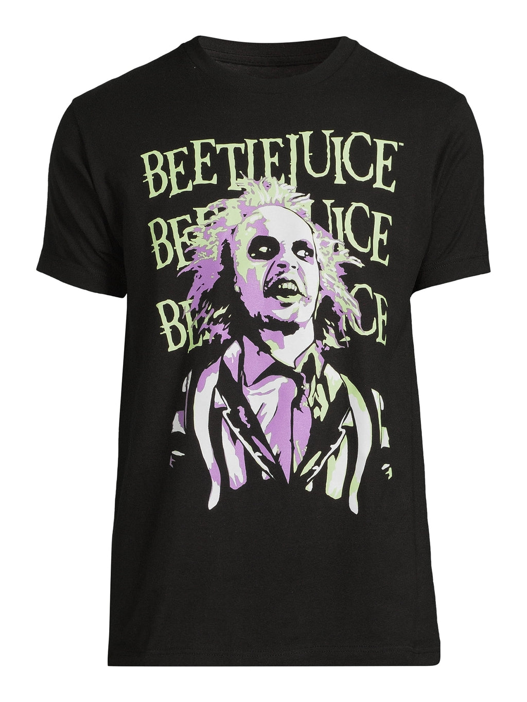 Beetlejuice Men's and Big Men's Graphic Tee with Short Sleeves