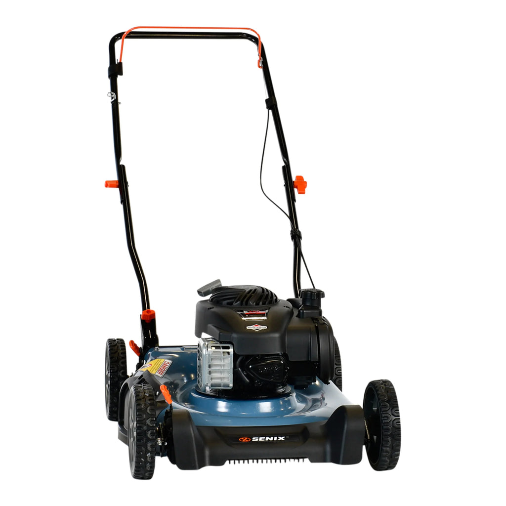SENIX 21-Inch 125 cc 4-Cycle Gas Push Lawn Mower - LSPG-M3
