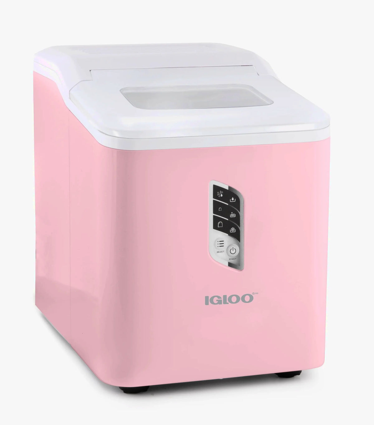 Igloo Self-Cleaning 26 lb Ice Maker, Pink - IGLICEBSC26PK