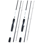 Sougayilang Carbon Fiber Spinning Casting Fishing Rod - 2-Section, 3-Section