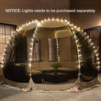 Screen House Camping Room Pop-Up Gazebo 10' x 10' Instant Canopy