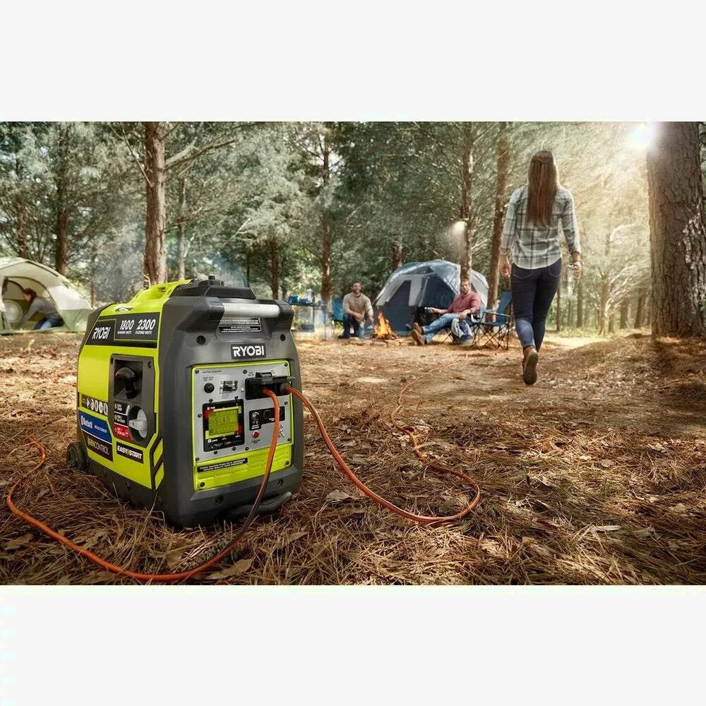 Ryobi 2,300-Watt Gasoline Powered Inverter Generator