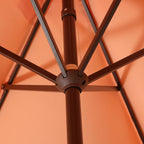 JONATHAN Y 9 ft Classic Cottage Tassel Market Patio Umbrella - UMB1001
