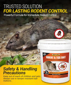 Kaput Rodent And Tick Bait Blocks 18 lbs