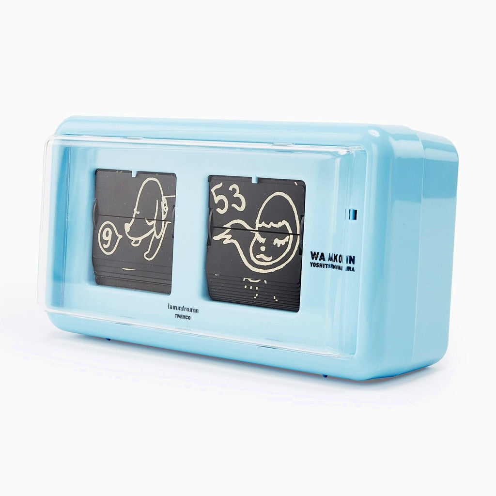 Yoshitomo Nara Walk On Flip Clock - Blue