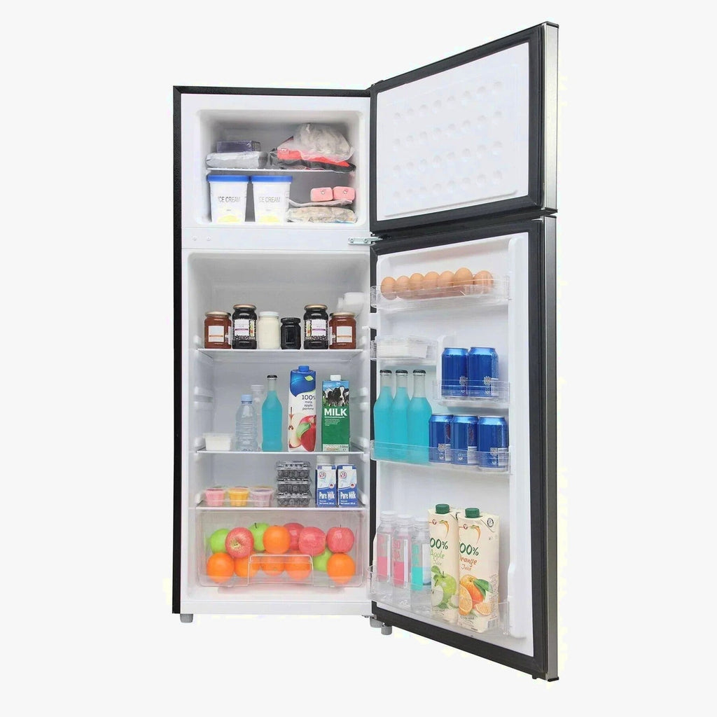 7.5 Cu Ft Top-Freezer Refrigerator, Platinum Series Stainless Look - EFR780-6COM