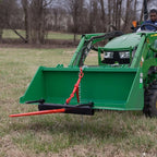 Titan Attachments 43in Hay Bale Spear Attachment With Stabilizer Spears - Conus 2