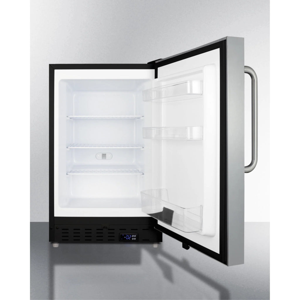 Summit 20 in Built-In All-Freezer, Stainless Steel - ALFZ37BCSS