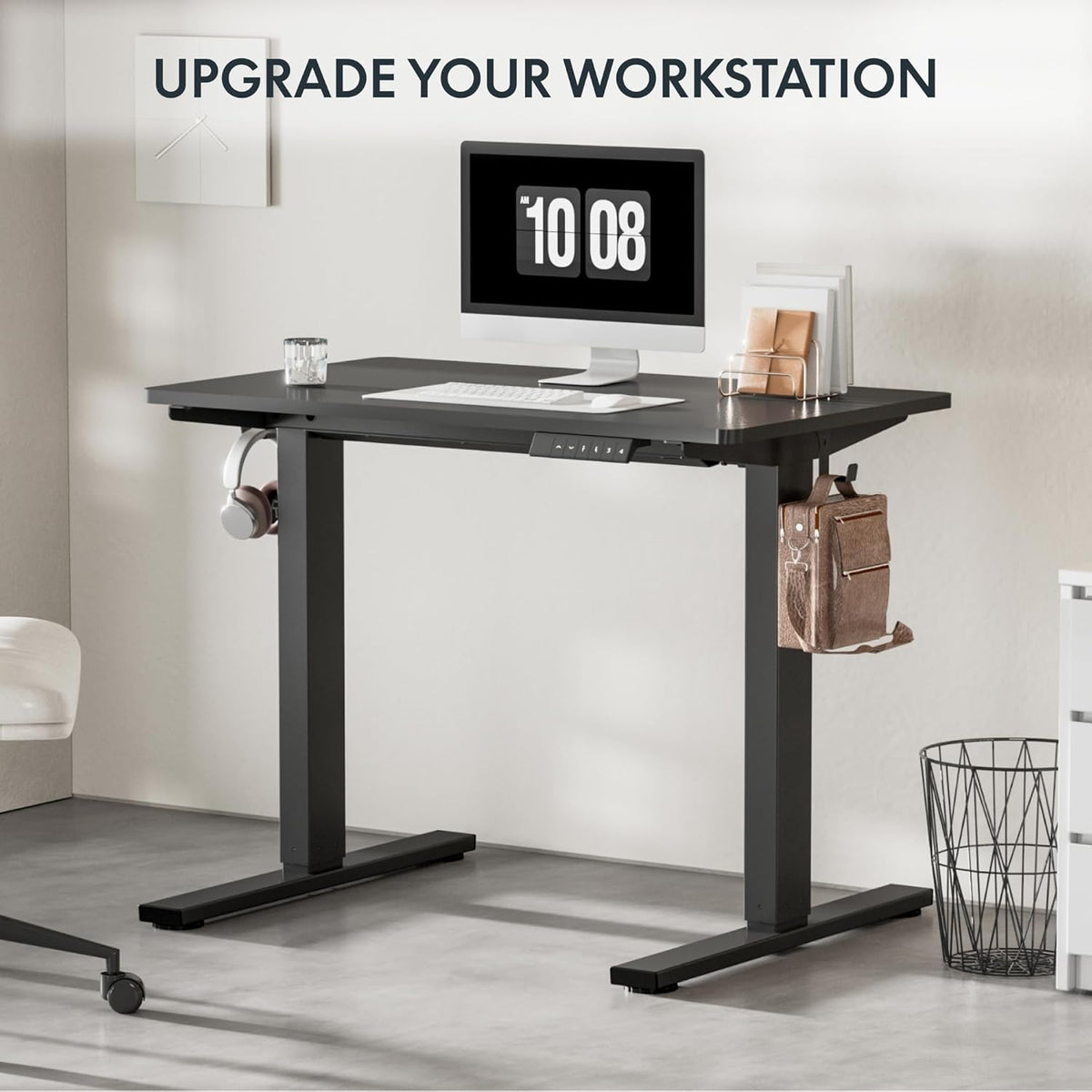 FLEXISPOT Electric Standing Desk With Whole-Piece Desktop - EN1