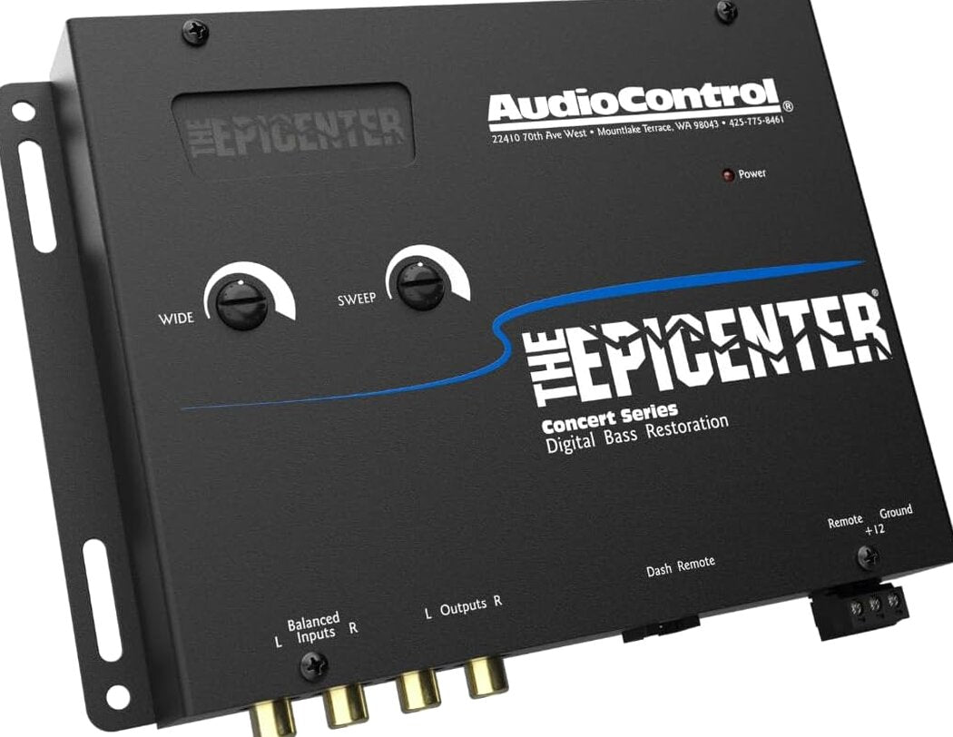 AudioControl Digital Bass Restoration Processor With Wired Remote - Epicenter