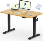 FLEXISPOT Electric Standing Desk With Whole-Piece Desktop - EN1