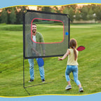 Slsy Portable Pickleball Set With Net, 4 Paddles, 4 Outdoor Pickleballs And 12 Birdies